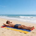 thumbnail image 5 of Uandlove Large Armenian Flag Beach Towel 27.6"x55", Double-Sided Microfiber Quick Dry Absorbent Travel Towel for Swimming Gym Camping, 5 of 6