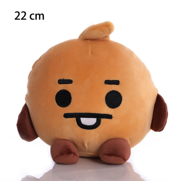kpop bts bt21 Muñeca Sentada Bebé Peluche tata cooky chimmy