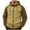Mens Hoodies & Sweatshirts Khaki, variant on Mens Zip Up Jackets with Multi-Pockets Fleece Lined Long Sleeve Hoodies & Sweatshirts Casual Color Block Thermal Warm Athletic Workout Outerwear Coats