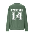 thumbnail image 6 of Valentine'S Sweatshirt for Women St Patricks Day Shirt Cute Heart Graphic Long Sleeve Valentine Outfits Love Heart Shirts Casual Long Sleeve Valentine Tshirt Clothes Tops, 6 of 6