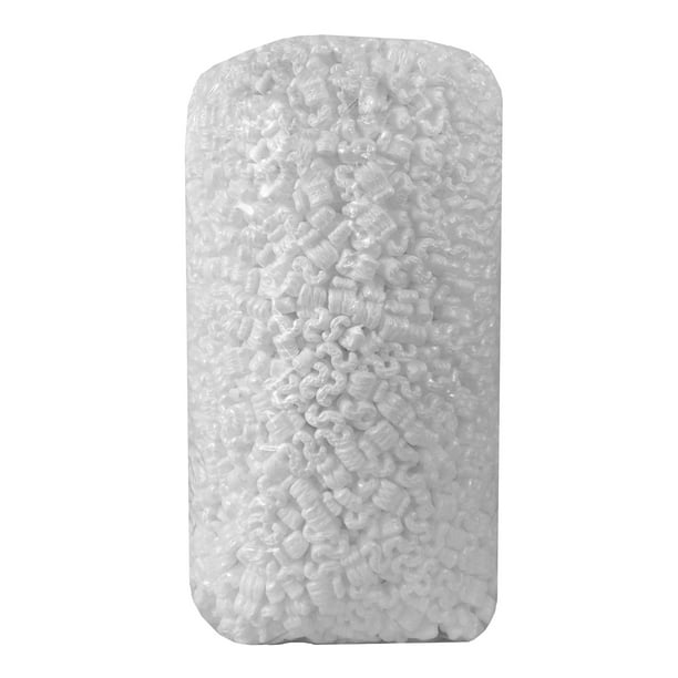 uBoxes Packing Peanuts White 3.5 Cubic feet Styrofoam Cushioning