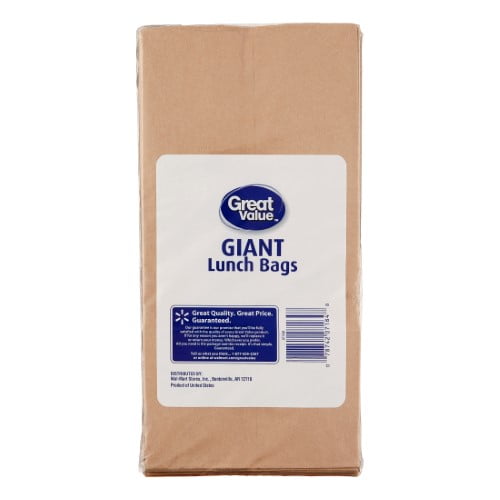 paper lunch bags walmart