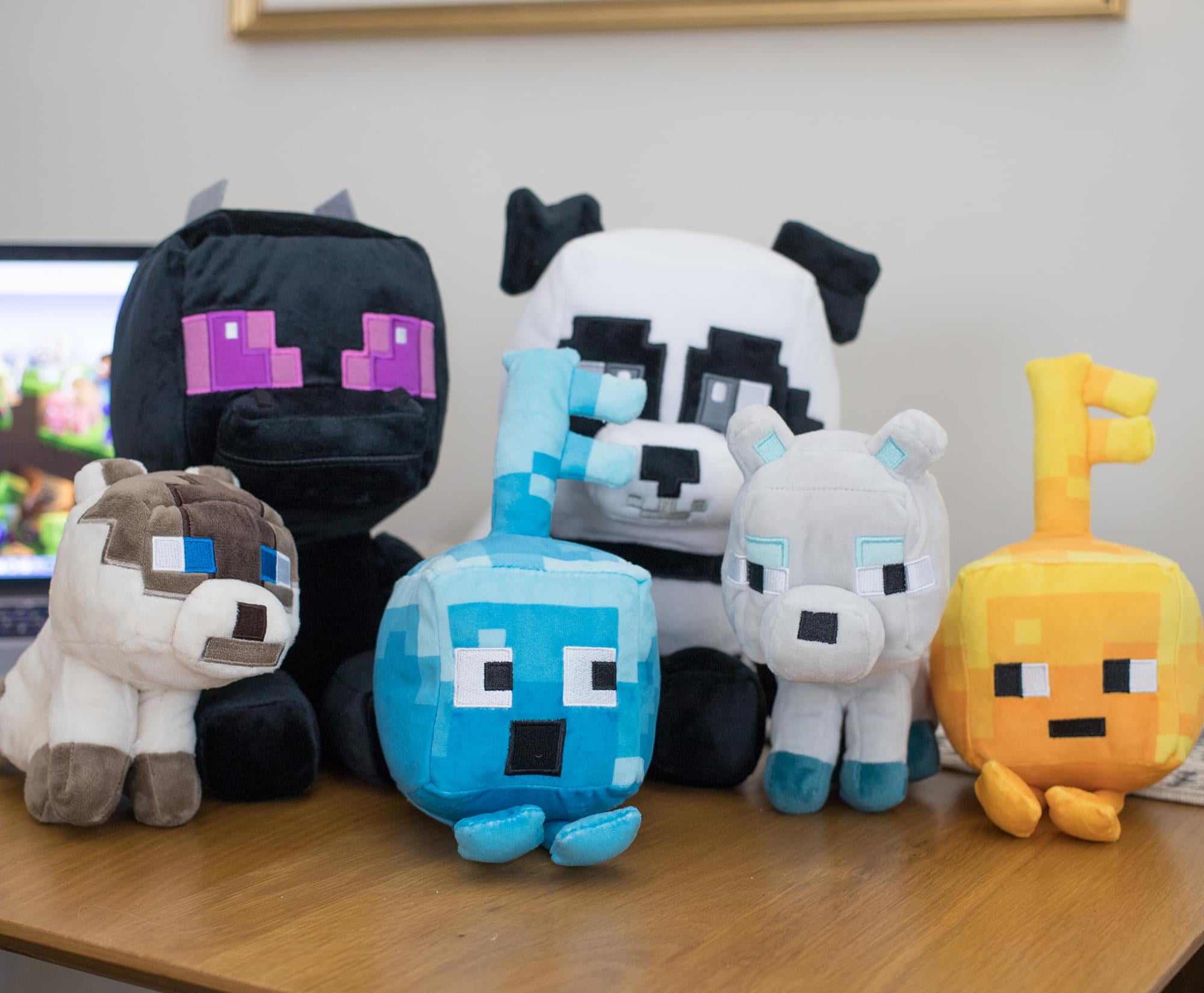 Jinx Minecraft Dungeons Happy Explorer Diamond Key Golem Plush Stuffed Toy 7 Tall Blue Stuffed Animals Plush Toys Toys Games Agtcorp Com
