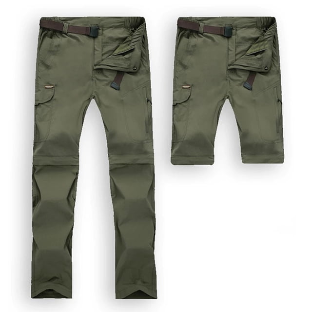Pantalons de Randonnée pour Hommes Pantalons Décontractés Pantalons d'Extérieur Convertibles Pantalons Femmes Décontractés Travail Pantalons pour Femmes Décontractés Travail Taille Élastique Jambe Droite Ensemble de Pantalons Décontractés pour Femmes Grande Taille Survêtements Pantalons pour Femmes Décontractés
