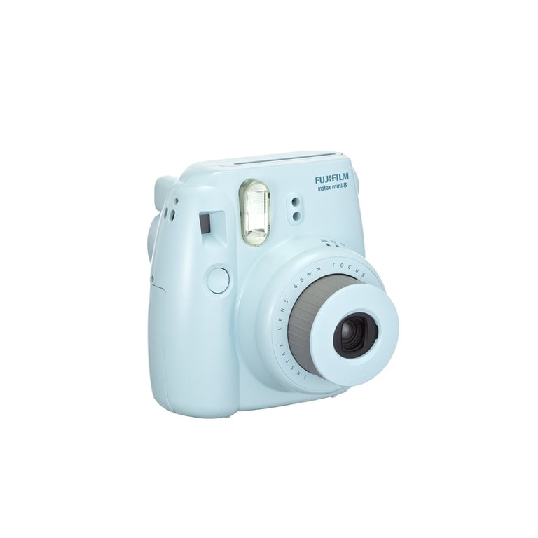 フィルムカメラ FUJI FILM INSTAX MINI 8 WHITE Fujifilm INSTAX Mini 8 Instant Camera (Blue) - Walmart.com