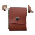 thumbnail image 1 of Foraging Bag, Portable Practical Collapsible Multipurpose Mushroom Hunting Bag PU Leather   For Hiking For Hunting For Camping, 1 of 8