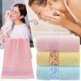 thumbnail image 2 of Barhoo Towels Clearance! 3Pc Towel Absorbent Clean And Easy To Clean Cotton Absorbent Soft Suitable For Kitchen Bathroom Living Room Bath Towels Clearance Sale 3Pc Towel, 2 of 9