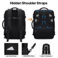 thumbnail image 4 of Mochila Bagsure Travel 42L para equipaje de mano con puerto USB, 4 of 7