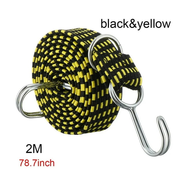 Elastics Rubber Lugga Rope Cord Hooks Bikes Rope Tie Bicycle Lugga Roof Rack Strap Fixed Band Hook Car Accessories