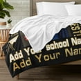 thumbnail image 5 of Graduation Gift Custom Graduation Blanket with Photo Text Class of 2025 Graduate Personalized Name Picture Blankets Throw Blankets Grad Gifts for Seniors College Students, 5 of 9