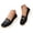 Black, variant on Modisza Women Leather Loafers Comfortable Slip on Business Work Flat Shoes Ladies Casual Driving Loafer for Travel Beige Size 6.5