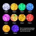 thumbnail image 2 of Luces LED para globos Aogist, 100 unidades, 10 colores, para decoración, 2 of 6