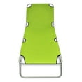 thumbnail image 5 of vidaXL Patio Lounge Chair Folding Sunlounger Outdoor Poolside Sunbed Steel, 5 of 59