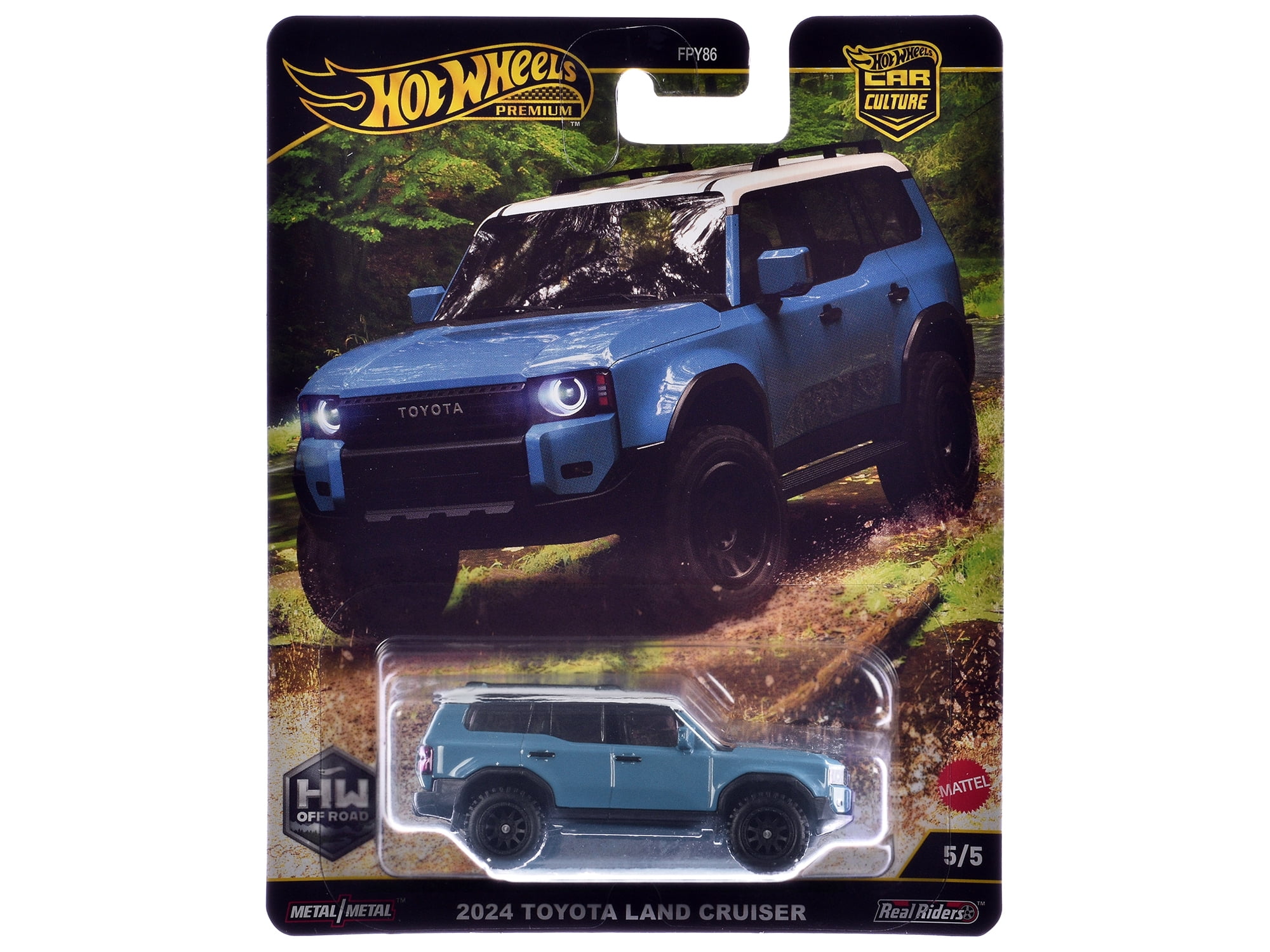 "HW Off Road" 5 piece Set "Car Culture" 2024 Series H Die Cast Model Cars by Hot Wheels