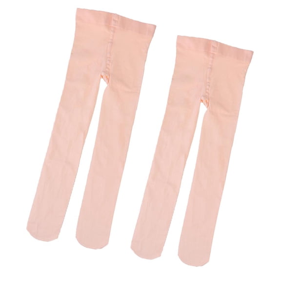 Yunhgft 2pcs Dance Pantyhose Training Dancing Velvet Footed Tight Stockings Girls Chidlren Tights