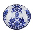 thumbnail image 1 of Grenade Rouge 5941-7 Damas Assiette en Velours Bleu 6 Pouces - Ensemble de 4, 1 of 1