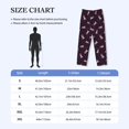 thumbnail image 4 of Balery Breast Cancer Awareness3 Pantalones de pijama para hombre, pijama ultraligero, pantalón de descanso-3X-Large, 4 of 6