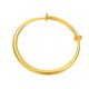 thumbnail image 1 of Pulsera de cobre chapada en oro con tirador ajustable para mujer, 1 of 2