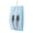Blue, variant on sunsanly Storage Bag Waterproof Dustproof Transparent Outdoor Traveling Portable Shoes Organizer Pouch Daily Use