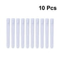 thumbnail image 2 of Monyance storage barrel with lid 10 Clear Plastic Test Tube Storage Bottles with Stoppers - 12cm(6.1X0.39X0.39Inches), 2 of 10
