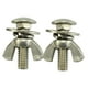 thumbnail image 2 of 2 tornillos de mariposa , de tuercas de mariposa, tornillo de mariposa para licencia trasera, accesorios resistentes a oxidación shamjiam Tuercas de mariposa, 2 of 5