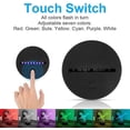 thumbnail image 2 of Dinosaur Lamp 3d Night Light Jurassic Led 7 Color Changing Lamp Night Light, 2 of 5