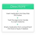 thumbnail image 3 of Equate Easy Grip Pill Crusher, Colors May Vary, 3 of 7