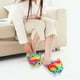thumbnail image 5 of Fiudx Pantuflas de Osito de Peluche, de Algodón Suave, con Forro Grueso y Acogedor, Ideales para El Invierno, para Relajarse En Casa, Cálidas y Cómodas, Talla Única., 5 of 5