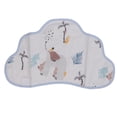 thumbnail image 2 of 10-Layer Absorbent Cotton Burp Rag Bib, Soft Breathable Baby Towel for Drool, Face Wipe and Burping, Adorable Cloud Shape Design, Machine Washable, PFAS and BPA , Suitable for, 2 of 7
