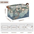thumbnail image 7 of Yayeee Foldable Storage Basket for Shelves with Handles Set of 2 Waterproof Cloth Bins, Tree in The Mountains, 7 of 7
