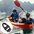 thumbnail image 3 of Sioweci 4Pcs Kayak Seat Repair Clips Seat Strap Safety Clips Kayak Accessories Kayak Seat Hooks Latches Replacement Secure Connection Snap-On Buckle 4pcs, 3 of 13