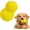 Yellow-Gourd, variant on WYSHOP Natural Rubber Dog Chew Toys Tough Dog Toys for Aggressive Chewers | Indestructible Dog Chew Toys, Super Chewer Toys with Tough Nylon Teeth Cleaning & Training, Boredom Relief, Keep Them Busy