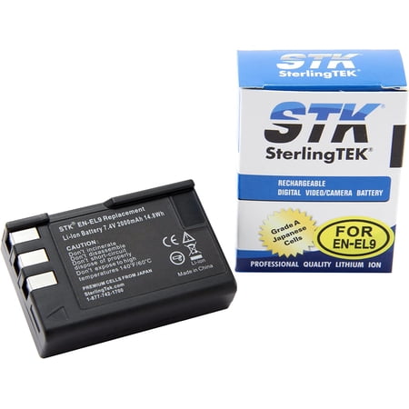 STK EN-EL9 EN-EL9a y Replacement for Nikon D3000, D5000, D40, D60, D40X