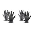 thumbnail image 4 of Advancent Guantes de invierno para mujer, a prueba de viento, con pantalla táctil, para montar, cálidos, Unisex, para acampar, correr, mano, , Type1 NO1, 4 of 6
