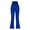 Blue, variant on Womens Soft Yoga Pants Fleece Lined Flare With Pockets Butt Lifting High Waist Yoga Pants 2025 Winter Warm Thick Leggings for Women Running Gym and Workout