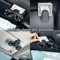 thumbnail image 4 of Sunglass Holder for Car,Magnetic Leather Eyeglass Hanger Clip for Car Sun Visor,Car Sunglass Holder Organizer, 4 of 4