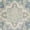 Light Blue & Beige Medallion, variant on Kitchen Mat Set of 2 Non Slip Waterproof Kitchen Rugs, Washable Low Profile Floor Mats 17"x28" + 17"x48", Vintage Medallion Soft Kitchen Mats for Kitchen Sink, Laundry Room & Entryway