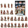 thumbnail image 2 of SLYNSHome Christmas Advent Calendar Cute Jesus Figures Christmas Countdown Calendars 24 Days of Xmas Surprises Gifts with Mini Jesus Figurines Collectible, 2 of 6