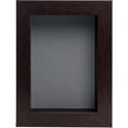 thumbnail image 2 of 8x12 Shadow Box Frame In Brown With A 1 3/4" Usable Depth Includes Grey Acid-Free Backing, UV, 2 of 6