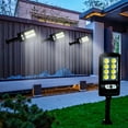 thumbnail image 6 of Kezqiaxn Solar Lights Solar Street Light, Ip65 Outdoor Solar Powered Street Lights Dusk to Dawning with Motion Sensor LED Floods Light for Parking Lot, Drive-Way Black, 6 of 7