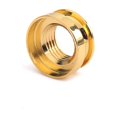 thumbnail image 4 of Botones de Correa de Extremo de Bajo de Guitarra de Cobre de 3 Piezas Dorado, 4 of 9