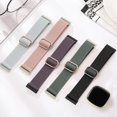 thumbnail image 4 of REQO Bracelets Compatibles avec Fitbit Versa 3/4 et Sense/Sense 2 Bracelets de Montre, Bracelets de Sport en Tissu Extensible Réglables pour Hommes et Femmes, 4 of 8
