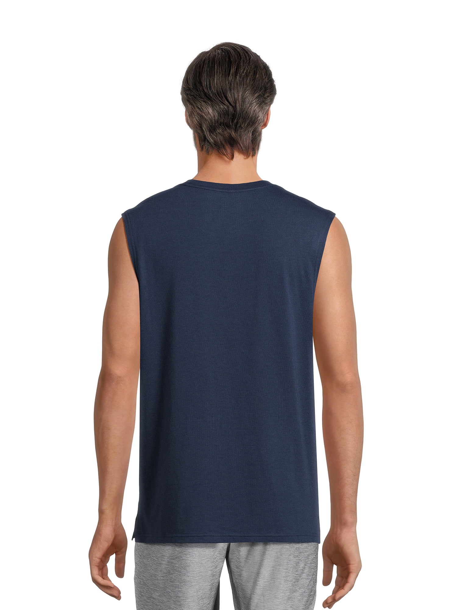 Athletic Works Men's Tri-Blend Muscle Tank Top, Sizes S-5XL