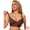 Brown, variant on Women's Plus Size Full Coverage Underwire Bra Push Up Plunge F 40 Beige
