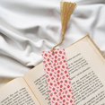 thumbnail image 6 of Kdxio Strawberry Print Metal Tassel Bookmarks,Perfect Gift for Art Lovers and Bookworms Metal Bookmarks for Women, 6 of 8