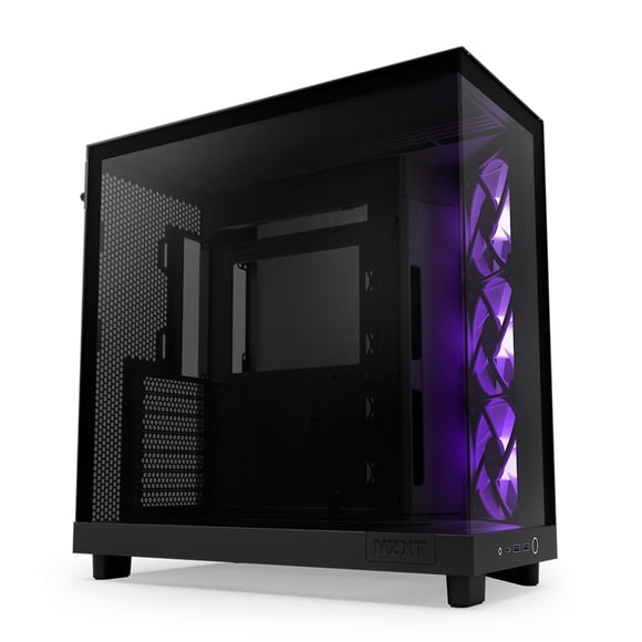 GABINETE NZXT H6 FLOW RGB NEGRO ATX CRISTAL USB 3.2 TIPO-C CC-H61FB-R1