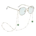 thumbnail image 1 of Cadena para gafas Uxcell de 27.5 pulgadas, lanyard de cuentas de mariposa elegante, 1 of 7