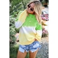 thumbnail image 1 of Sweatshirt Tie Dye pour Femmes Décontracté Léger Doux Confortable Ample Col Rond Tunique Grande Taille, 1 of 4
