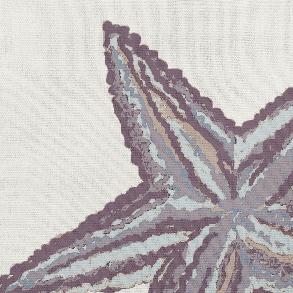 Simply Daisy 20" x 20" Starfish Nautical Decorative Indoor Pillow