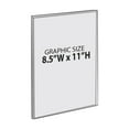 thumbnail image 2 of Azar 122021 8.5" W x 11" H Acrylic Sign Holder with Adhesive Tape , 10Pack, 2 of 5